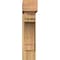 Ekena Millwork Merced Block Rough Sawn Bracket w/ Offset Brace, Western Red Cedar, 8"W x 26"D x 34"H BKT0806X26X34MRC05RWR - alternate 2